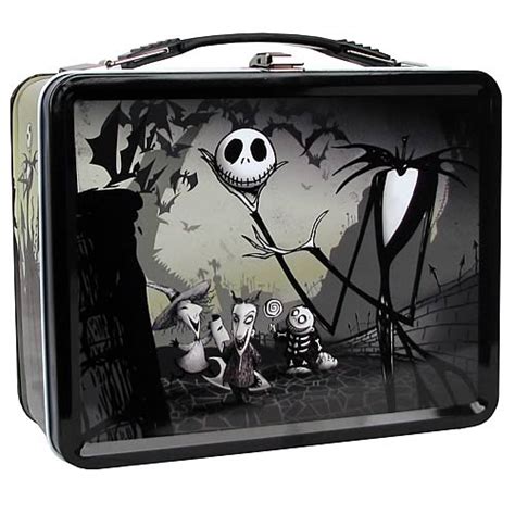 jack skeleton lunch box metal|The Nightmare Before Christmas Lunch Boxes – .